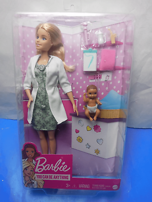 #ad Barbie Doctor Playset New 2021 You can be Anything Pediatrician Limited Edtn $21.00