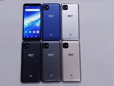 SKY Devices Elite C55 8GB GSM Unlocked Dual SIM Android Smartphone $29.99