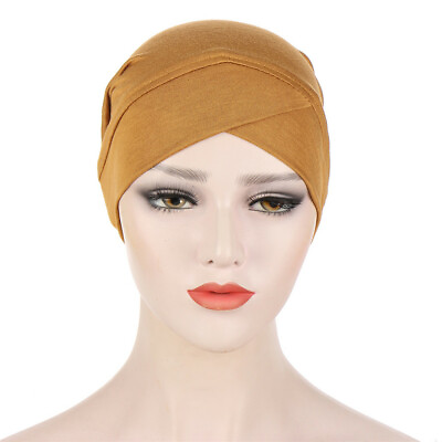 #ad Underscarf Inner Caps Women Bonnet Tube Hats Hair Loss Islamic Lades Beanie Arab $5.99