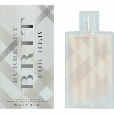 #ad Burberry Brit by Burberry 3.3 3.4 oz EDT Perfume for Women New In Box $35.69