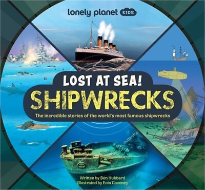 #ad Lonely Planet Kids Lost at Sea Shipwrecks 1 Hardback or Cased Book $18.34