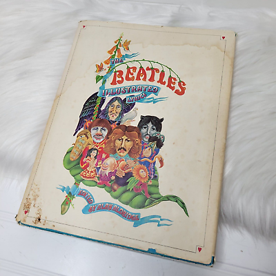 #ad The Beatles Illustrated Lyrics by Alan Aldridge First American Ed 2nd Imp 1970 $19.95