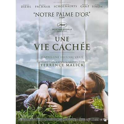 #ad AN HIDDEN LIFE Movie Poster 47x63 in. 2019 Terrence Malick August Diehl $66.99