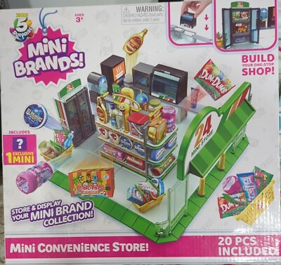 #ad NEW Mini Brands Mini Convenience Store 20 pcs included. 1 Exclusive Mini $30.00