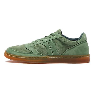 #ad Saucony Jazz Court FRG Men#x27;s Shoes S70562 3 Green Cotton NEW $135.20