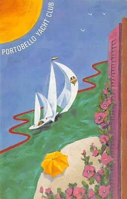 #ad Portobello Yacht Club Walt Disney Lake Buena Vista Fl Continental Size $7.99