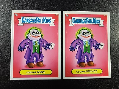 #ad Heath Ledger Joker Dark Knight Batman Garbage Pail Kids Card Joking Jody Clown $99.22