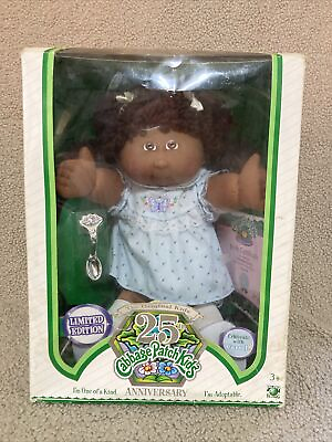 #ad NEW Cabbage Patch Kids Limited Edition 25th Anniversary African American $149.99