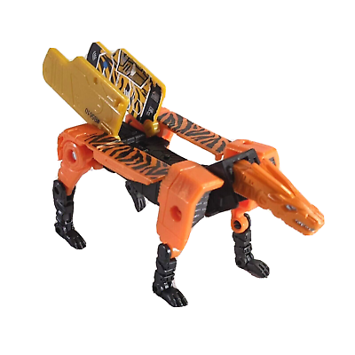 #ad Vintage HASBRO TOMY Dragon Transformers Black Orange Robot Action Figure V 2976B $9.95