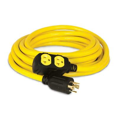 #ad 25 ft. 240 volt generator power cord champion equipment each outdoor flexible $65.00