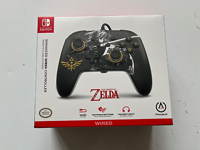 #ad PowerA Wired Controller Nintendo Switch Battle Ready Link Legend of Zelda New $29.99