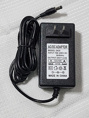 #ad AC DC Power Adapter for Model 2425 AC50 60Hz 100 240V 24V2.5A 2500mAH $8.79