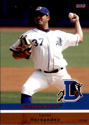 #ad 2009 Durham Bulls Choice #12 Carlos Hernandez San Diego Venezuela Baseball Card $12.99
