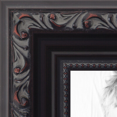 #ad ArtToFrames Custom Picture Poster Frame Black 1.25quot; Wide Wood 4625 $72.76