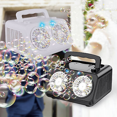 #ad 20000 Bubble Automatic Bubble Machine Maker Blower DJ Party Stage Wedding Toys $19.99