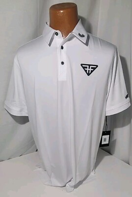 #ad LIV Golf Hyflyers Men#x27;s Large White Short Sleeve Polo Phil Mickelson Preformance $33.95