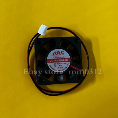 #ad 1PCS DC12S4010M 4010 12V 0.09A 4CM 2 Wire Mute Cooling Fan $19.00