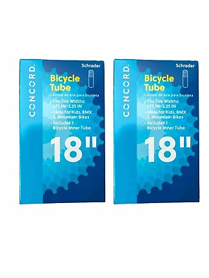 #ad 18quot; Bike Inner Tubes BMX amp; Kids Tire Width 1.75quot; 2.25quot; Standard Bundle $12.99