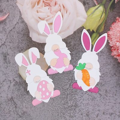 #ad Easter Gnomes Metal Cutting Dies Stencils for DIY Scrapbooking Decorative Emb... $15.47