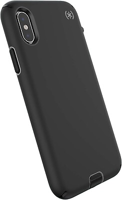 #ad Speck Presidio Sport Case for Apple iPhone XS Max Back Cover Black Gunmetal Gray $7.95