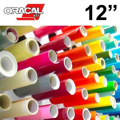 #ad Oracal 651 Craft amp; Hobby Adhesive Sign Vinyl 12quot; x 10 Yards **Free Shipping** $34.73