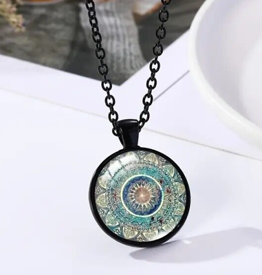 #ad Beautiful Boho Style Flower Pattern Necklace $13.75