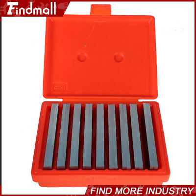 #ad Findmall Parallel Set 9 Pair 1 4 inch Thick 6 inch Long 0.0002 inch Precision $53.40
