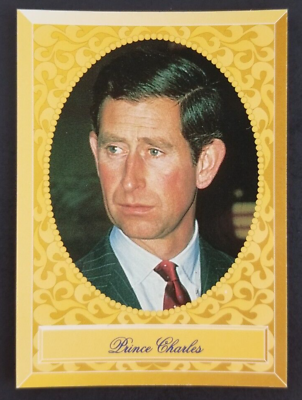 #ad Prince Charles 1993 Royal Family Card #94 NM $2.95