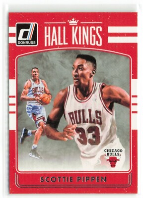 #ad Scottie Pippen 2016 17 Donruss Hall Kings Chicago Bulls #13 $3.00
