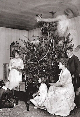 #ad Antique Christmas Ghost Photo 1375 Oddleys Strange amp; Bizarre $7.77