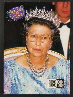 #ad Queen Elizabeth 1993 Royal Family Card #106 NM $2.95