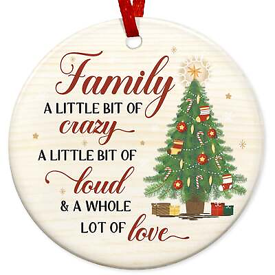 #ad Christmas Ornaments Gifts for Family Christmas Family Decor Gifts for Mom Dad $19.95