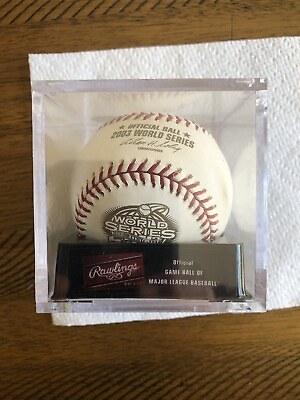 #ad NOS 2003 World Series Official Game Used Ball Baseball MLB Cubed Sealed Yankees $29.95