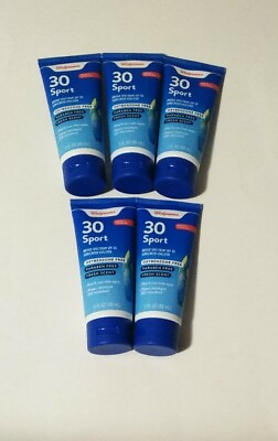 #ad Lot Of 5 Sunscreen Walgreens SPF 30 Sport Free Shipping $6.00