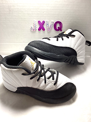 #ad Nike Air Jordan Retro 12 Royalty Toddler Size 10c $40.00