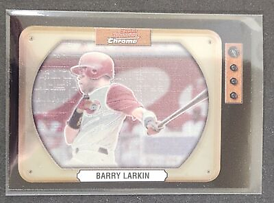 #ad 2000 Bowman Chrome #4 Barry Larkin Retro Future $1.49