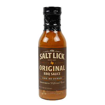#ad Salt Lick BBQ Original Recipe BBQ Sauce And Baste Gluten Free All Natural 12 oz $16.99