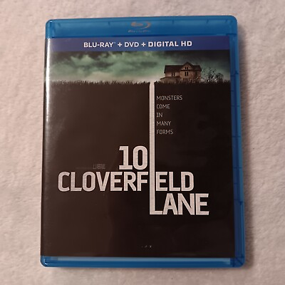 #ad 10 Cloverfield Lane Blu ray DVD 2016 John Goodman $8.08