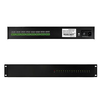 #ad 16CH DC12V 20A Rack Mount Power Supply PTC Fuse for CCTV Security Camera DVR $134.00