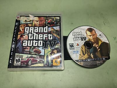 #ad Grand Theft Auto IV Sony PlayStation 3 Disk and Case $5.49