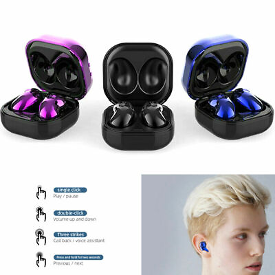 #ad Bluetooth 5.1 Earbuds Wireless Headset Earphone For IOS Android Stereo business $13.29