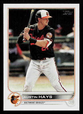 #ad 2022 Topps Austin Hays #415 Baltimore Orioles Baseball Card $0.99