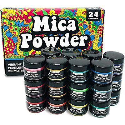 #ad Mica Powder Pigment for Epoxy Resin Dye and Soap Making $31.19