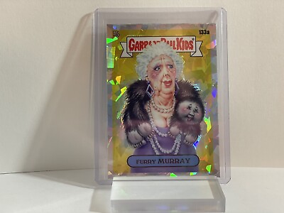 #ad Furry Murray Garbage Pail Kids Topps Chrome Series 4 Atomic Refractor 133a $1.95