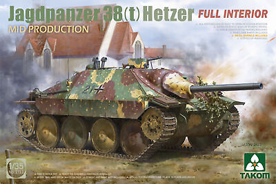#ad Takom 1 35 Jagdpanzer 38 t Hetzer mid production w full interior $45.74