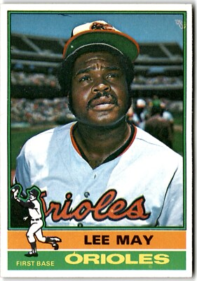 #ad 1976 Topps #210 Lee May $1.99