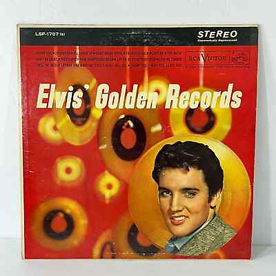 #ad Elvis’ Golden Records LPM 1707 1958 Long Play Vinyl Record $29.99