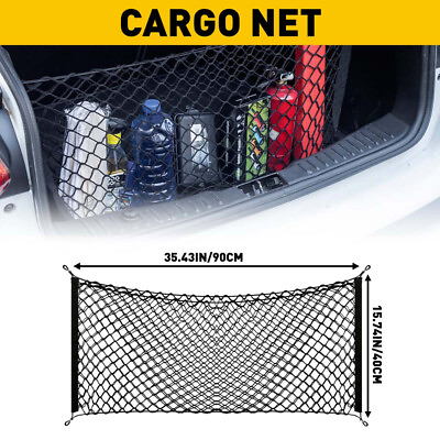#ad Rear Trunk Envelope Style Mesh Cargo Net for HYUNDAI TUCSON 2015 2022 Universal $10.99