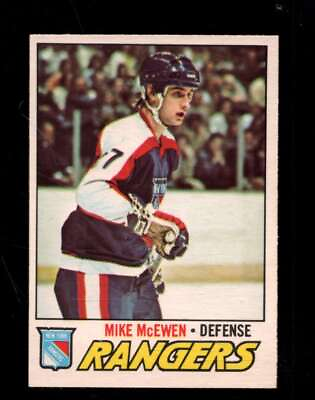 #ad 1977 78 O PEE CHEE #232 MIKE MCEWEN NM RC NY RANGERS *X107835 $1.50