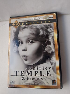 #ad Shirley Temple and Friends DVD 2009 Mill Creek 4 Discs Randolph Scott Our Gang $3.00